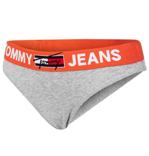 Tommy Hilfiger Damsk Kalhotky Bikini Kus Gray Uw Uw P