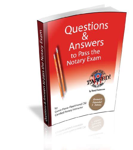 Questions And Answers To Pass The Notary Exam Ohio By Gerrie Pierre