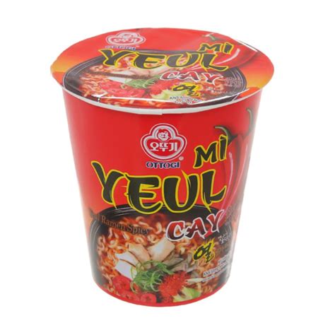 Ottogi Yeul Ramen Spicy Cup G X Cups Halal Vietnam Fmcg Goods