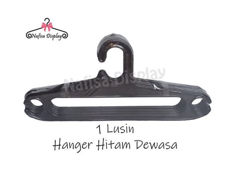 Jual Hanger Plastik Gantungan Baju Dewasa Lusin Di Lapak Nafisa