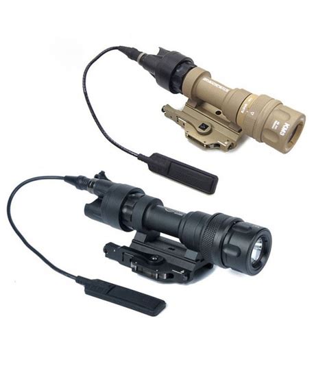 M952V IR Tactical Light White LED Weapon Light Infrared IR Output Dual Output Color Black