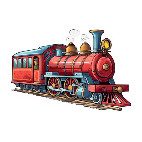 Premium Photo Old Train Clip Art