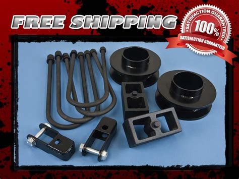 Find Steel Lift Kit Front Rear Block Swaybar Drop Shock