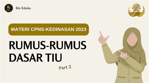 Penting Dasar Dasar Tiu Cpns Kedinasan Wajib Tonton Tips Trik Cpns