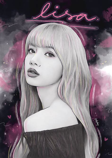 Blackpink Drawing Lisa Blackpink Reborn 2020