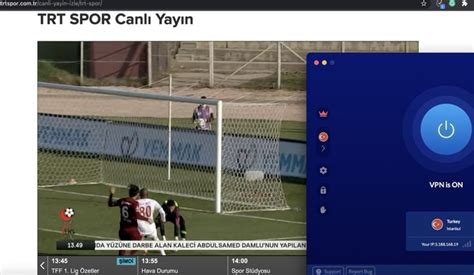 TRT 1 TRT Spor yurt dışında nasıl izlenir VPN çözümü