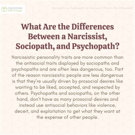 Spotting The Difference Psychopath Vs Sociopath Vs Narcissist