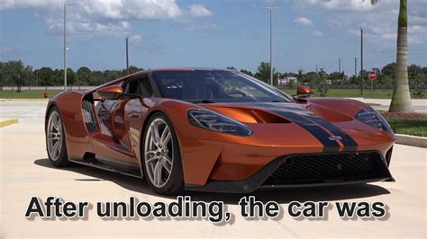 Ford Gt Delivery Youtube