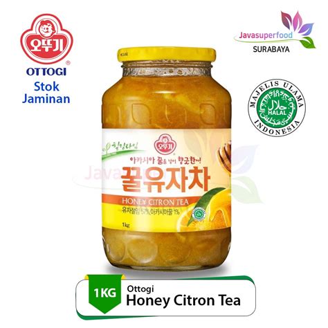 Jual Ottogi Honey Citron Tea Kg Teh Jeruk Madu Asli Korea Shopee