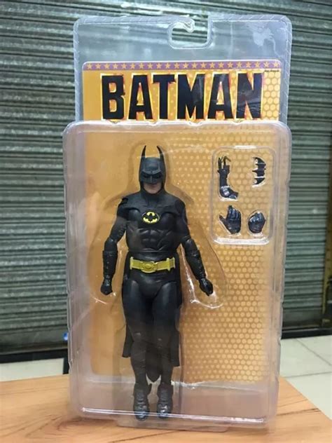 Action Figure Boneco Batman Articulado Michael Keaton Dc