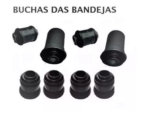 Kit 8 Bucha Dianteira L200 Gl Gls 1995 A 2005 Quadrada Parcelamento