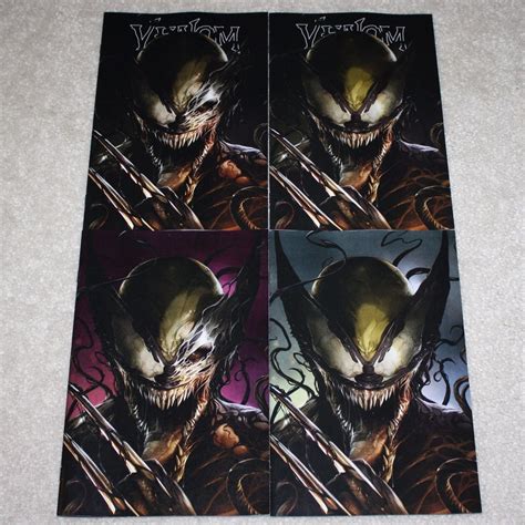 VENOM 6 MATTINA Wolverine Venomized Virgin Variant Set of - Etsy