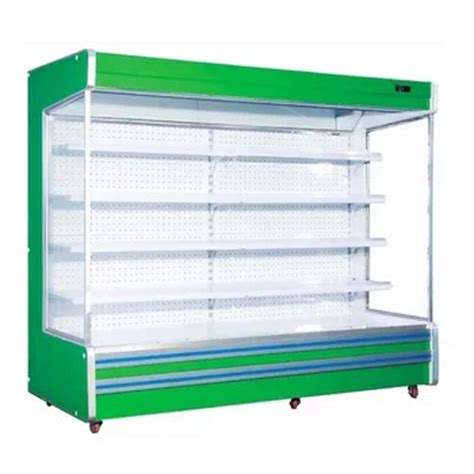 Supermarket Multideck Fridge Upright Chiller For Fruits And Vegetables