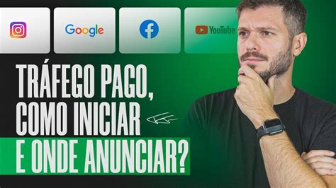 TRÁFEGO PAGO COMO INICIAR E ONDE ANUNCIAR YouTube