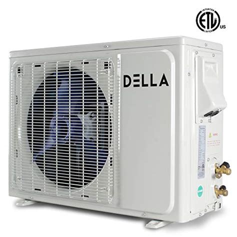 Della 12000 Btu Mini Split Air Conditioner And Heater Ductless Inverter