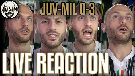 Juventus Milan 0 3 Live Reaction Avsim Live Youtube