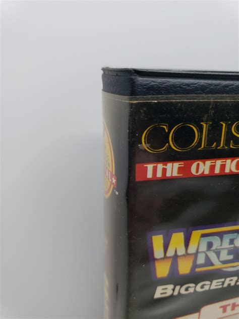 Mavin WWF Wrestlemania 3 VHS Coliseum Video Tape Clamshell Hulk Hogan