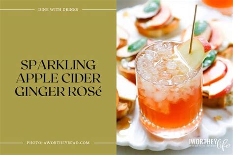 22 Sparkling Cider Cocktails that Will Fizz up Your Next Party! | DineWithDrinks