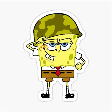 Spongebob Sticker For Sale By Hanna 16 Redbubble