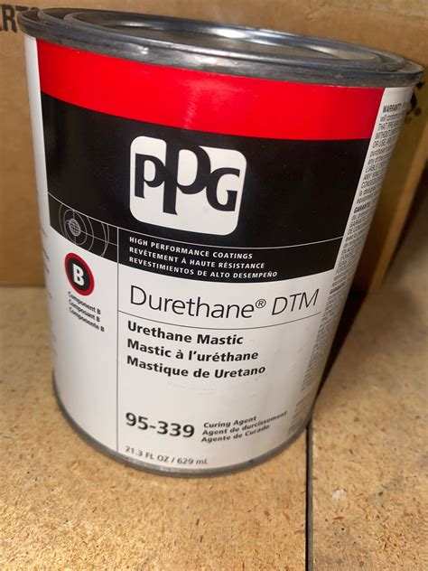 1 Quart PPG Durethane DTM Mastic Urethane 95 339 Etsy