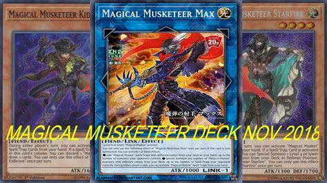 Ygopro Magical Musketeer Deck November Youtube