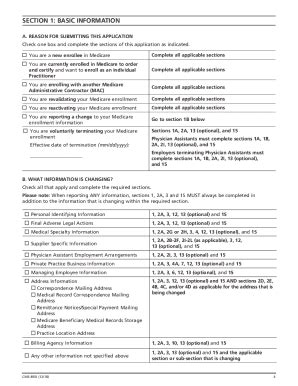 2018 2023 Form HHS CMS 855I Fill Online Printable Fillable Blank