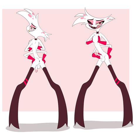 Rule 34 1boy Angel Dust Hazbin Hotel Arachnid Femboy Hazbin Hotel Penis Out Solo Male Spider