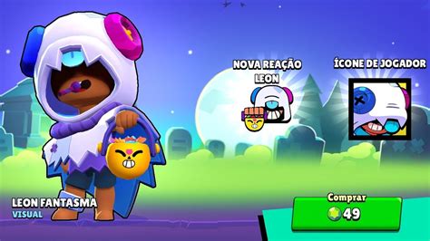 LEON FANTASMA BRAWL STARS YouTube