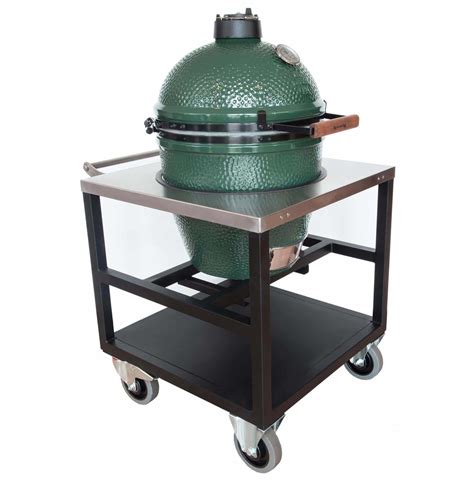 Big Green Egg Trolley Rvs Tafel Large Bbq Green Egg Store