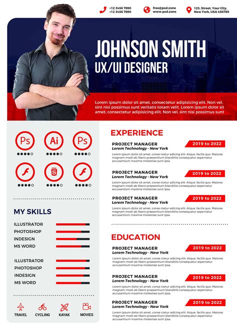 Interior Designer Resume Customize Modern Resume Cv Templates