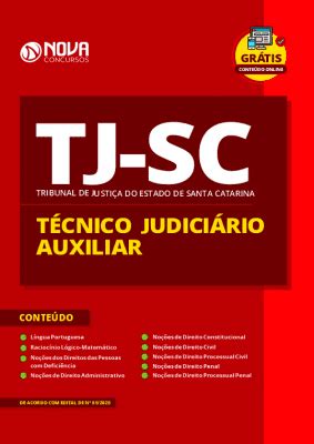 Apostila TJ SC Técnico Judiciário Auxiliar