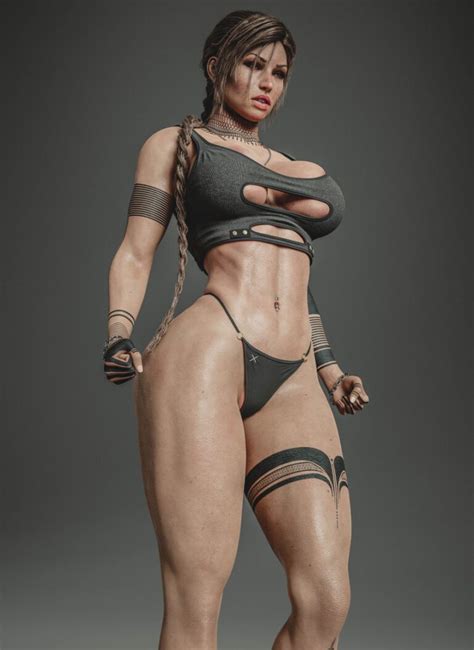 Tomb Raider Rule Porn Solo Tattoo Pinup Pinup Pose Wide Hips