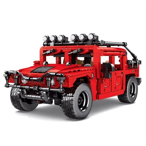 Hummer H1 Suv Compatible Lego Technic 953pzs Armable Juguete