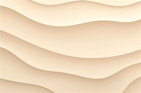 Patr N Ondulado Beige Abstracto Vector Premium Generado Con Ia