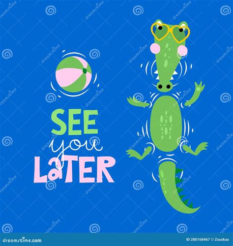 See You Later Alligator Clipart