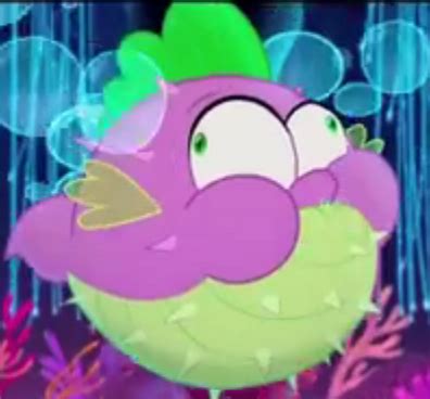 pufferfish spike (inflated) by foxythehero on DeviantArt