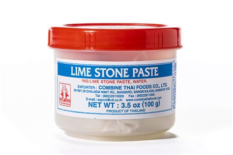 Lime Stone Paste Micronesia Imports