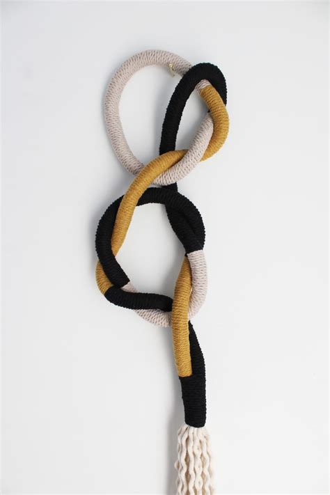 Rope Sculpture, Wall Hanging, Knot Wall Art, Gallery Wall by Freefille | Wescover Wall Hangings