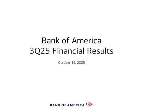 Bank of America Corporation 2025 Q3 - Results - Earnings Call ...