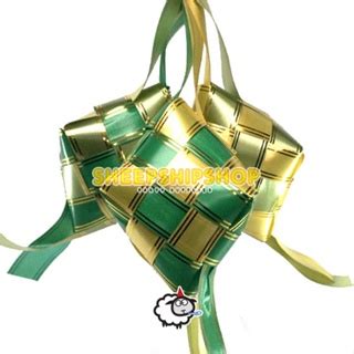 Jual Ketupat Lebaran Pita Jepang Jumbo X X Cm Hiasan Parcel