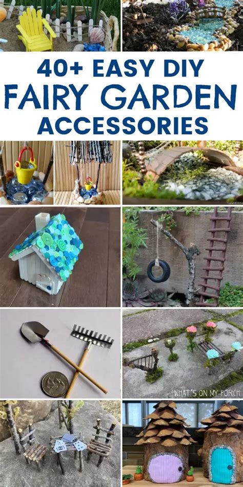 Diy Fairy Garden Accessories These Fun Fairy Garden Ideas Are Great