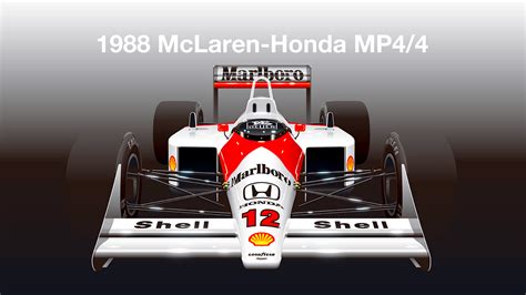 1988 Mclaren Honda Mp44 On Behance