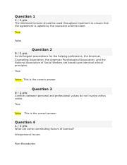 Quiz Legal And Ethical Considerations Docx Question Pts The