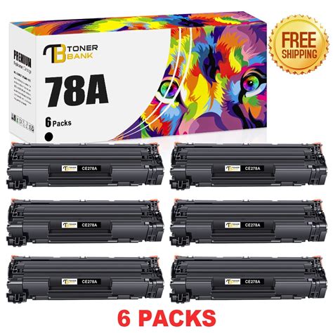 78A CE278A Black Laser Toner Cartridges Replacement For HP LaserJet MFP