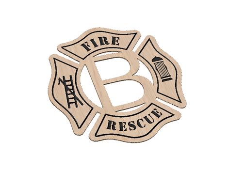 Fire Rescue Logo - Blank — Patriot Nation Designs