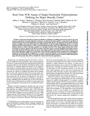 Fillable Online Jcm Asm A Nuclease Genotyping Assay For