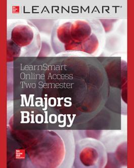 Learnsmart Online Access Two Semester For Majors Biology