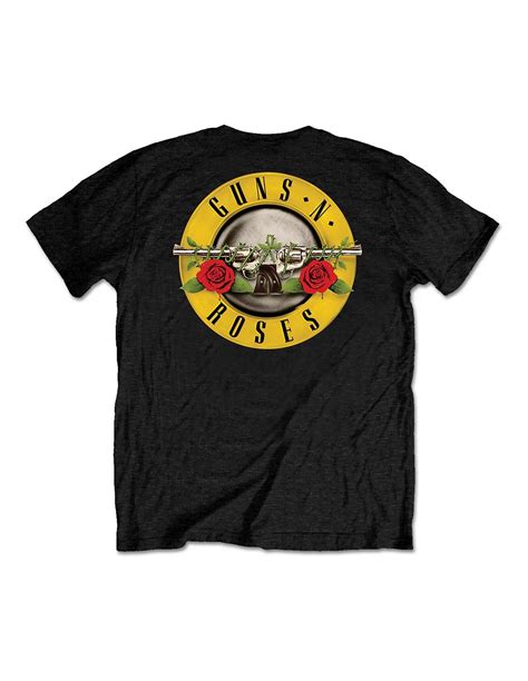 Tricou Oficial Guns N Roses Classic Logo Metalhead Merch