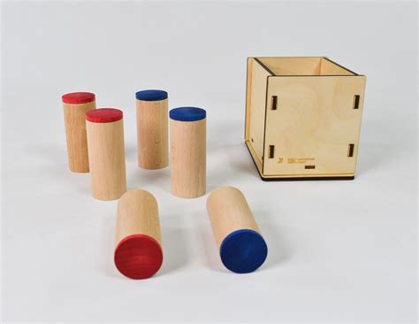 0-3 SOUND CYLINDERS WITH BOX