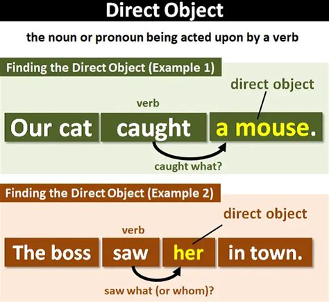 Direct Object: Explanation and Examples